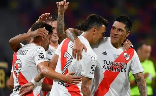 River en la paliza contra Racing de este año. (Foto: Getty)