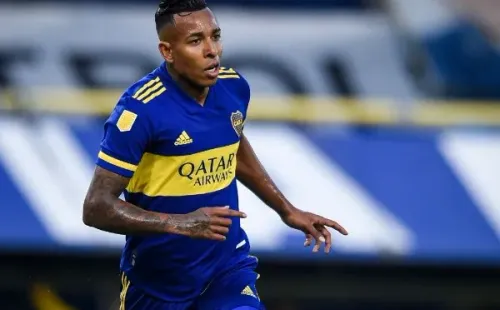 Sebastián Villa, clave en el ataque de Boca. (Foto: Getty)