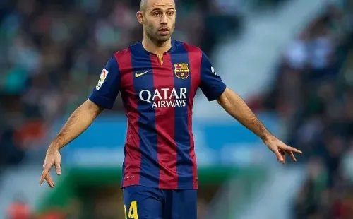 Javier Mascherano en Barcelona. (Foto: Getty)