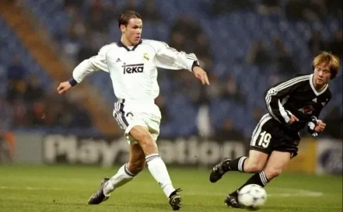 Fernando Redondo en Real Madrid. (Foto: Getty)