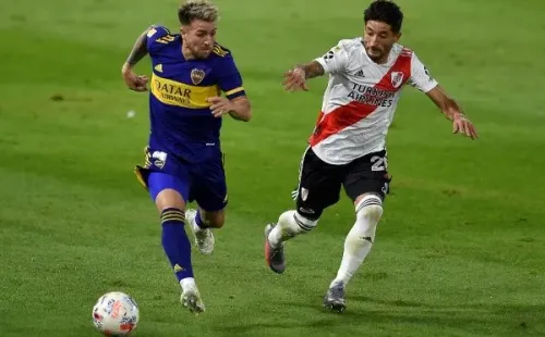 Milton Casco en un Superclásico. (Foto: Getty)