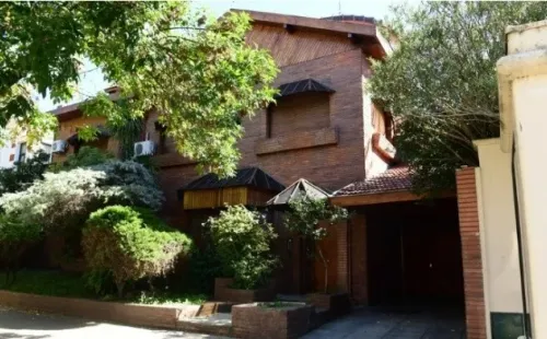 La casa de Diego Maradona, con domicilio en el barrio porteño de Villa Devoto.