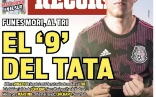 Tapa del Diario Récord