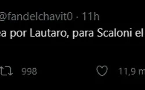 Reacciones en Twitter sobre la ausencia de Agüero