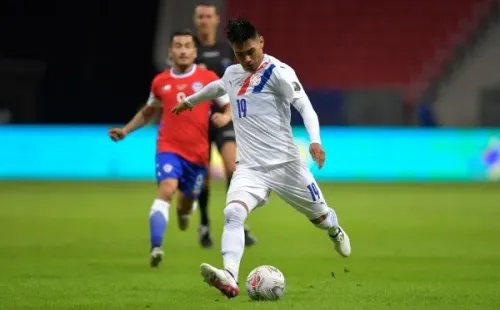 Santiago Arzamendia en la Copa América. (Foto: Getty)