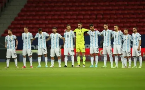 Argentina vs. Paraguay, el único partido con Di María de titular en la Copa América (Foto: Getty Images)