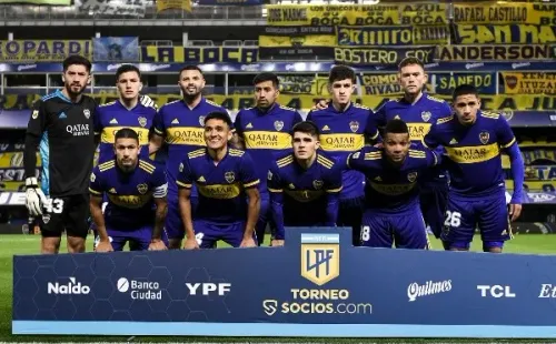 Los once elegidos por Battaglia ante San Lorenzo. Foto: Getty