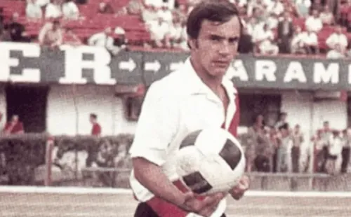Oscar 'Pinino' Más en River. (Foto: Twitter)