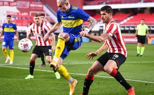 Briasco en la derrota ante Estudiantes. Foto: Getty