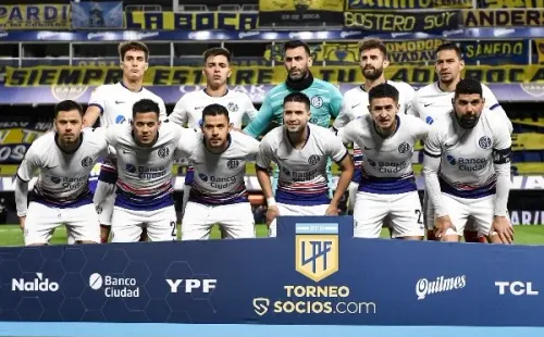 La foto del último equipo ganador. Foto: Getty