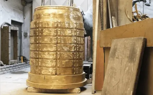 La base de la Copa que Gallardo tendrá en sus manos. (Foto: gestariverplatense)