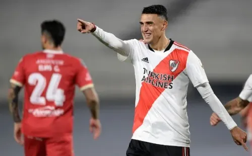 Matías Suárez, gran duda en River. (Foto: Getty)