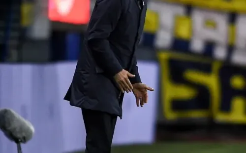 San Lorenzo no gana como visitante desde la fecha 3, ante Boca. Foto: Getty