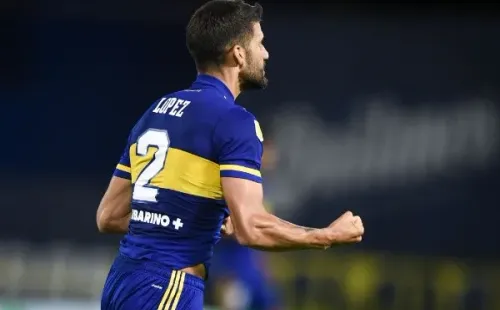Lisandro López en Boca (Foto: Getty)
