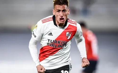 Braian Romero recibirá el aliento de la gente de River por primera vez. (Foto: Getty Images)
