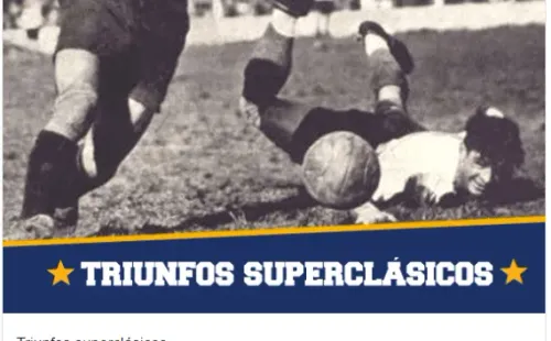 El recuerdo de Boca de aquel Superclásico