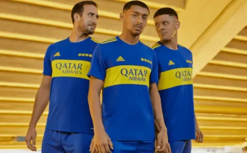 Nueva camiseta titular de Boca para la temporada 2021/22 (Foto: Adidas)