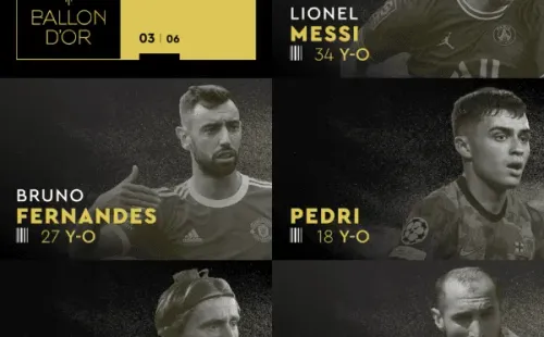 Lionel Messi, entre los nominados al Balón de Oro (Foto: France Football)