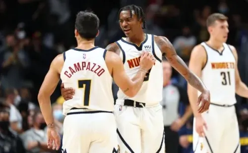 Facu junto al rookie Nyland (Foto: Getty)