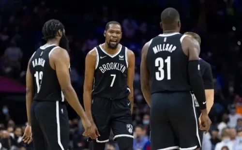 Harden y Durant, las claves de Brooklyn sin Irving. (Foto: Getty)