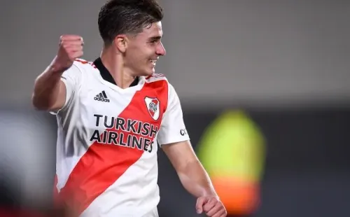 Julián Álvarez, autor de los 3 goles de River ante CASLA (Foto: Getty Images)
