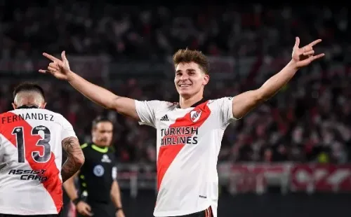 Julián Álvarez es el objetivo principal de River para la continuidad de Gallardo. (Getty)