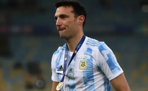 Scaloni o “Leónidas de Pujato” (Getty)