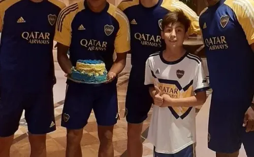 La foto que compartió Joaquín en sus redes.