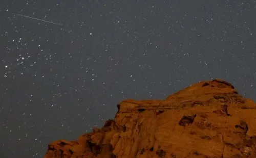 Lluvia de estrellas.
