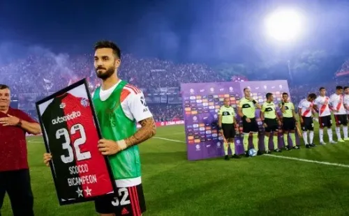 Scocco, venerado en River y Newell’s. (Getty)