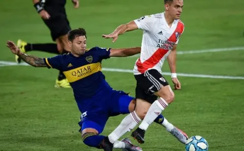 Boca y River se enfrentaron por la Copa Maradona en el tercer día del 2021 Foto: GettyImages