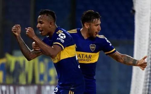 Salvio y Villa se sumaron a la pretemporada de Boca. (Foto: Getty Images)