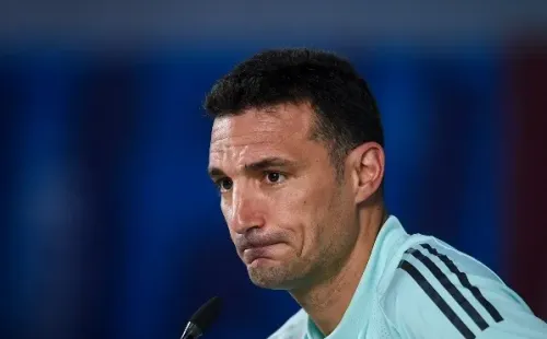 Lionel Scaloni, DT de la Selección Argentina Foto: GETTY