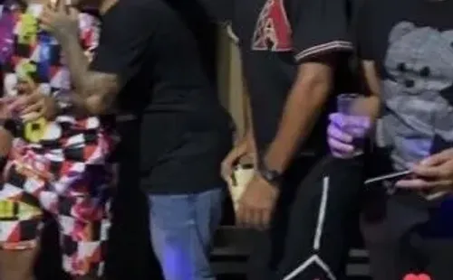 Ábila en el cumpleaños de Tevez, horas después del escándalo