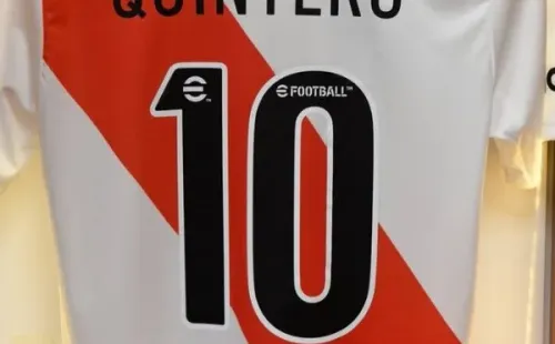 Dorsal 10 para Juanfer. Foto: Twitter River