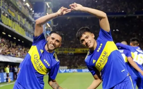 Para Salvio la 10, para Zeballos la 7. (Foto: Getty Images)