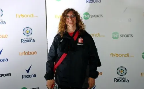 Betty Stagnares, histórica ex DT de Estudiantes y colaboradora en la Selección.