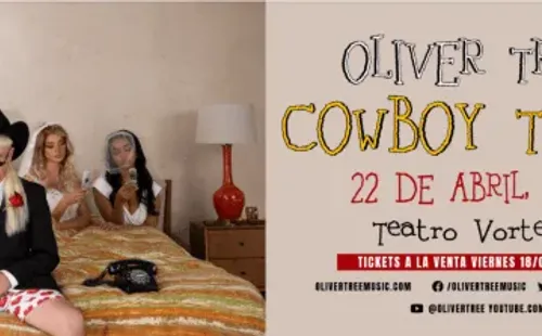 Oliver Tree pisa por primera vez Argentina.