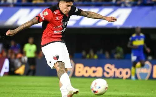 Farías en La Bombonera. (Getty)