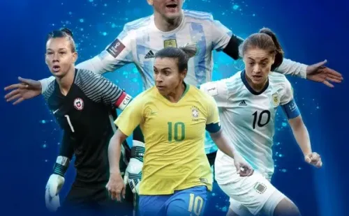 Conmebol saludó a Messi, Marta, Endler y Banini por estar en el 11 ideal.