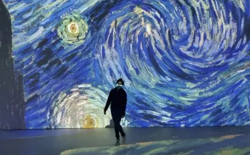 Imagine Van Goh ya estuvo en Buenos Aires.