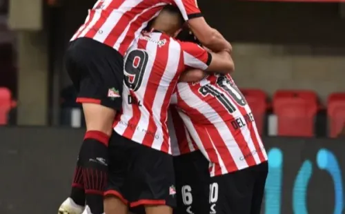 Estudiantes es el único equipo con puntaje ideal. Foto: Twitter Estudiantes