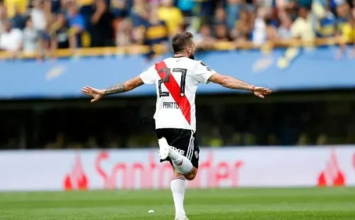 Los hinchas del Millo se acordaron del gol de Pratto (GETTY)
