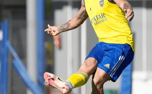 Campuzano jugó para los suplentes. (Foto: Boca)