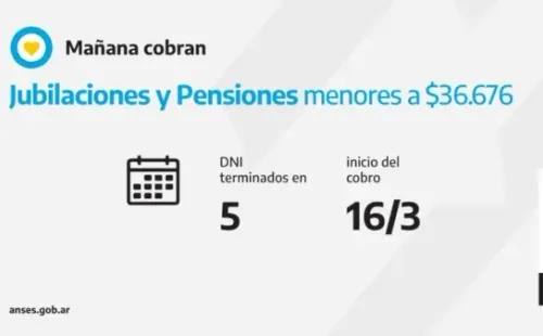 Jubilaciones y Pensiones