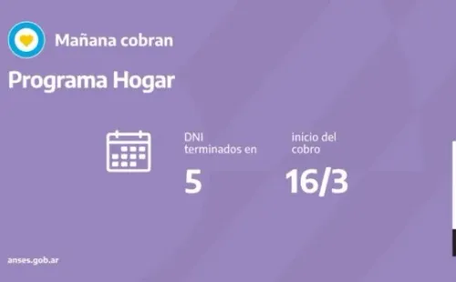 Programa Hogar.