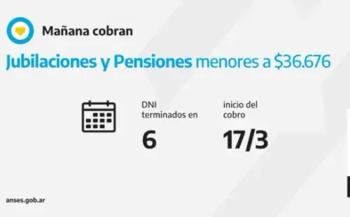 Jubilaciones y Pensiones