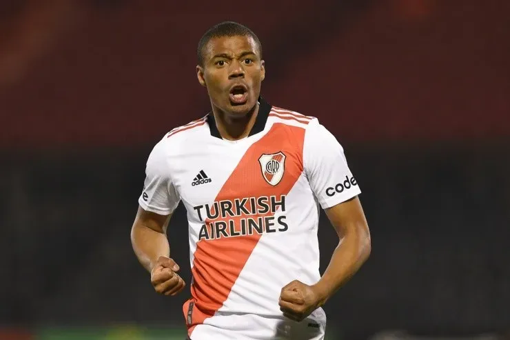 De La Cruz, uno de los posibles titulares en River para el Superclásico.