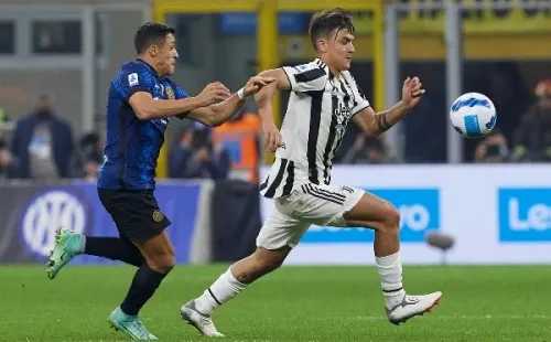 Alexis Sánchez y Paulo Dybala, Serie A (Getty)