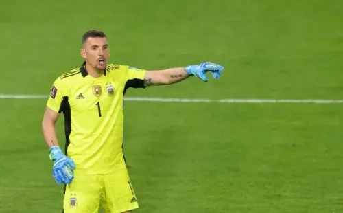 Franco Armani fue titular en la victoria de Argentina ante Venezuela (Foto: Getty Images)